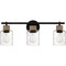 Quoizel Baltic Bath 3 Lights Matte Black. BTC8624MBK - alternate 1